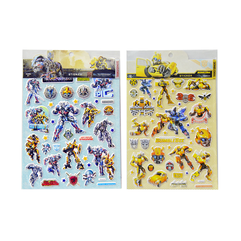Transformers Puffy Sticker Assorted