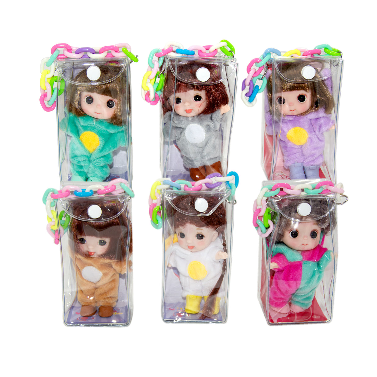 Links to CUTE BABY DOLL IN A POUCH ASST by