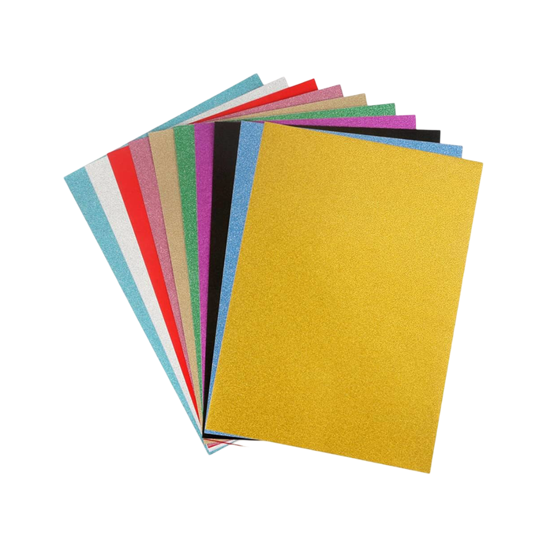Glitter Foam Board 50 x 70 cm (Assorted Designs, Sold as Single)