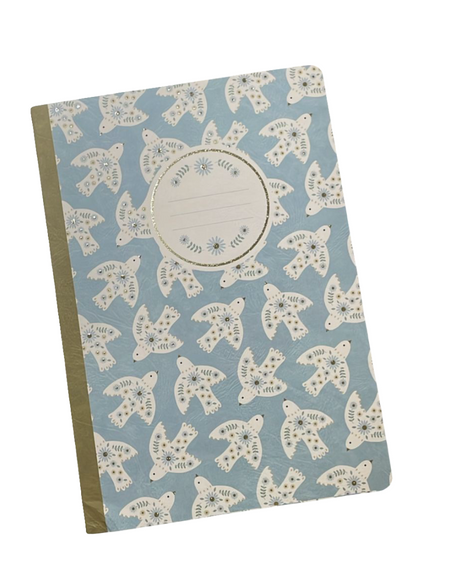 A4 Exercise Book – 48 Sheets, 90 GSM, Lined – Birds Design