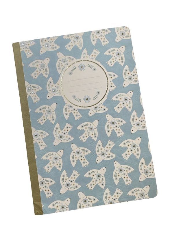 A4 Exercise Book – 48 Sheets, 90 GSM, Lined – Birds Design