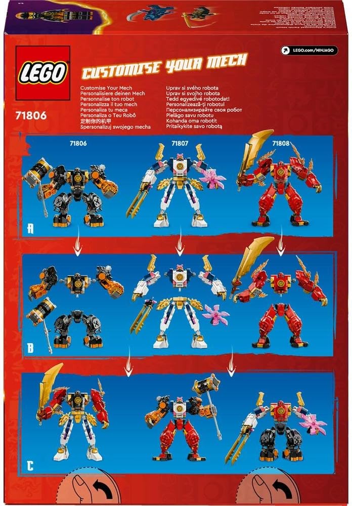 Lego Ninjago 71806 Coles Elemental Earth Mech