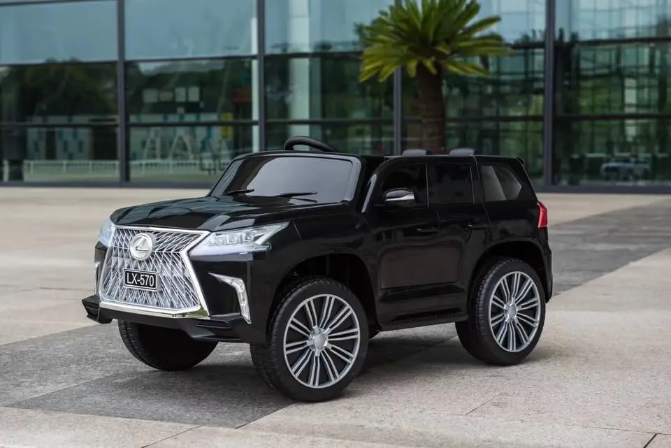Lexus LX570 SUV Style car Music, Sound & Light| Leather Seats Rubber Tyres SUV Ride on