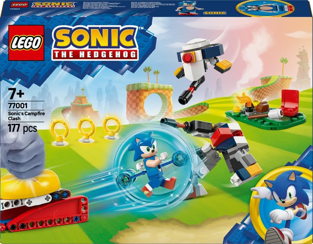 Lego Sonic The Hedgehog 77001 Sonic’s Campfire Clash Set