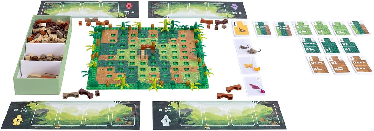 LEGO Monkey Palace Board Game 5009127 Strategy Building Game for 2-4 Players