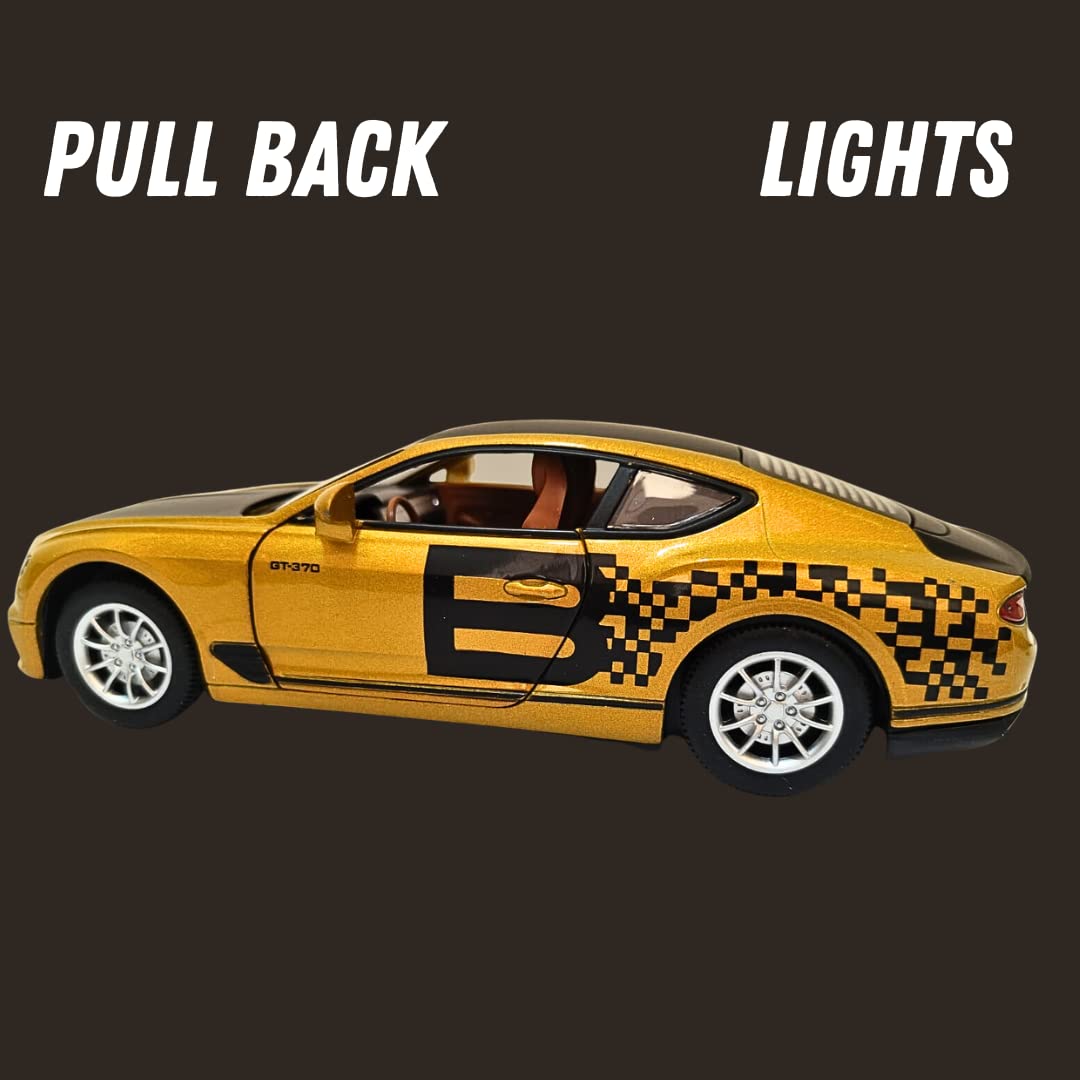 Bentley Continental Gt Model 1:22 Scale (3 Assorted Colors, Sold As Single)