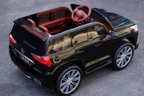 Lexus LX570 SUV Style car Music, Sound & Light| Leather Seats Rubber Tyres SUV Ride on