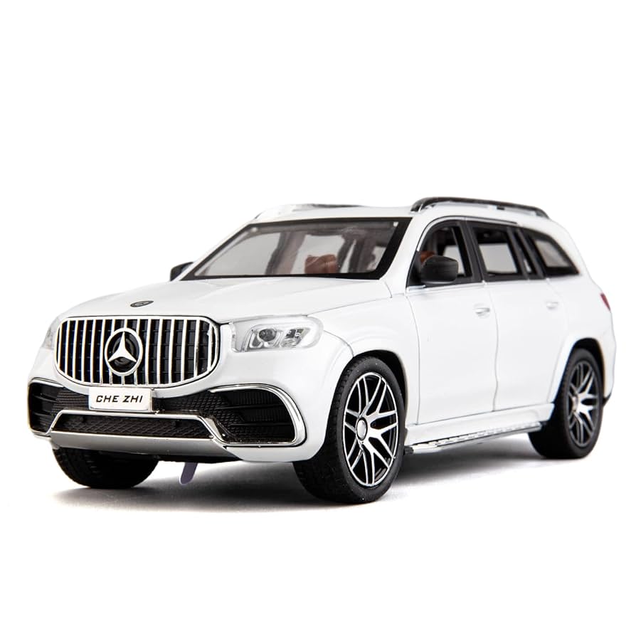 Mercedes-Benz Gls63 Amg Model 1:24 Scale (3 Assorted Colors, Sold As Single)
