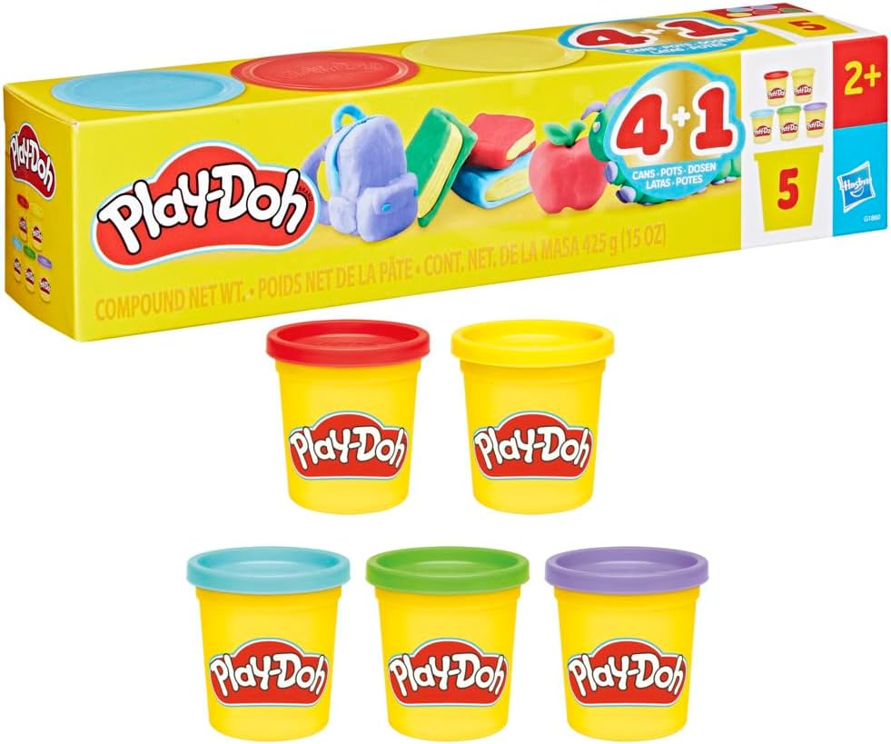 Play-Doh 5 Pack Back To School Set