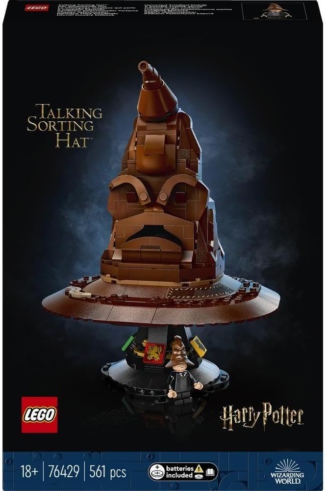 Lego Harry Potter 76429 Talking Sorting Hat Set