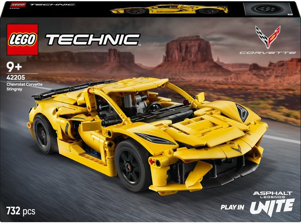 Lego Technic 42205 Chevrolet Corvette Stingray