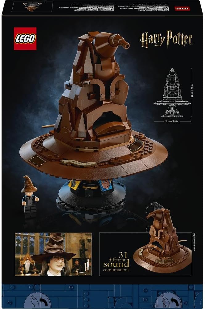 Lego Harry Potter 76429 Talking Sorting Hat Set
