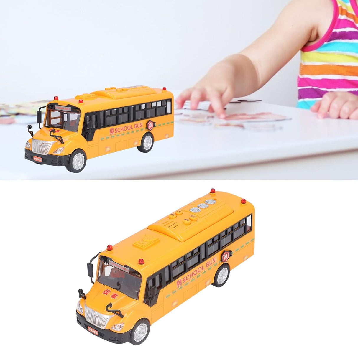 School Bus Model 1:16 Scale Diecast Toy