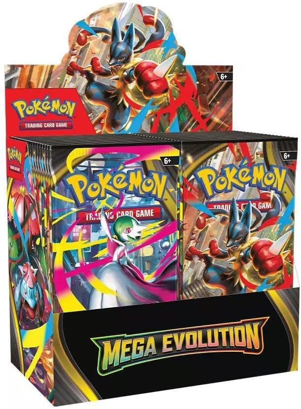 Pokemon TCG Mega Evolution Booster Display Official Pokemon Trading Cards