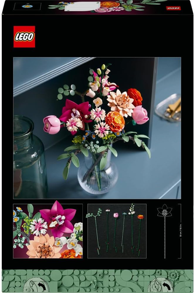 Lego Botanicals 10342 Pretty Pink Flower Bouquet