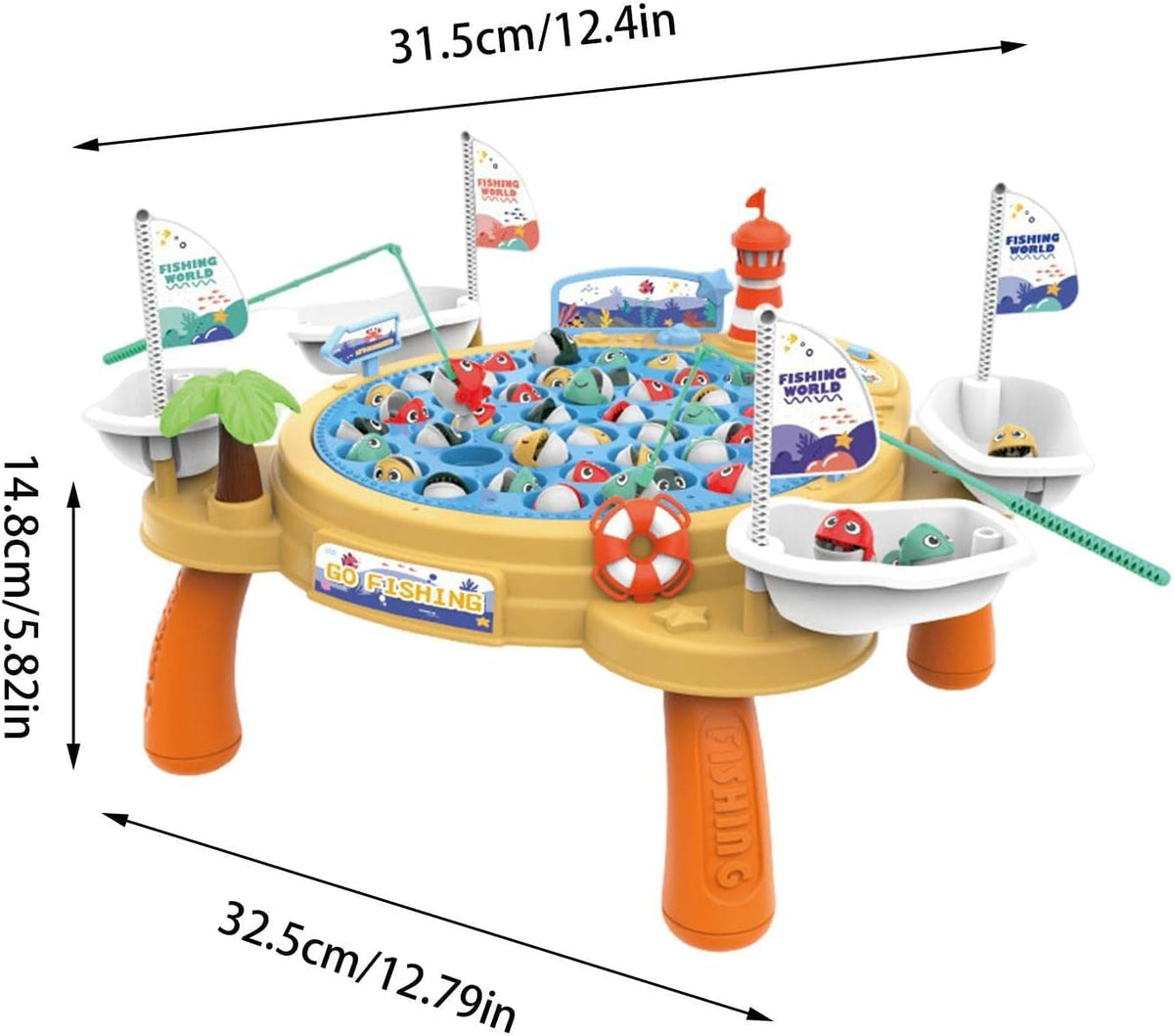 Electric Fishing Toy Game for Kids – Interactive Catching Game