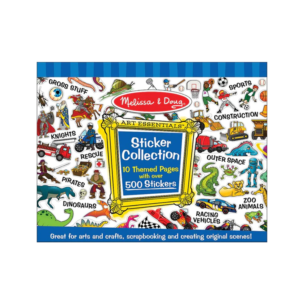 Melissa and Doug Sticker Collection Blue