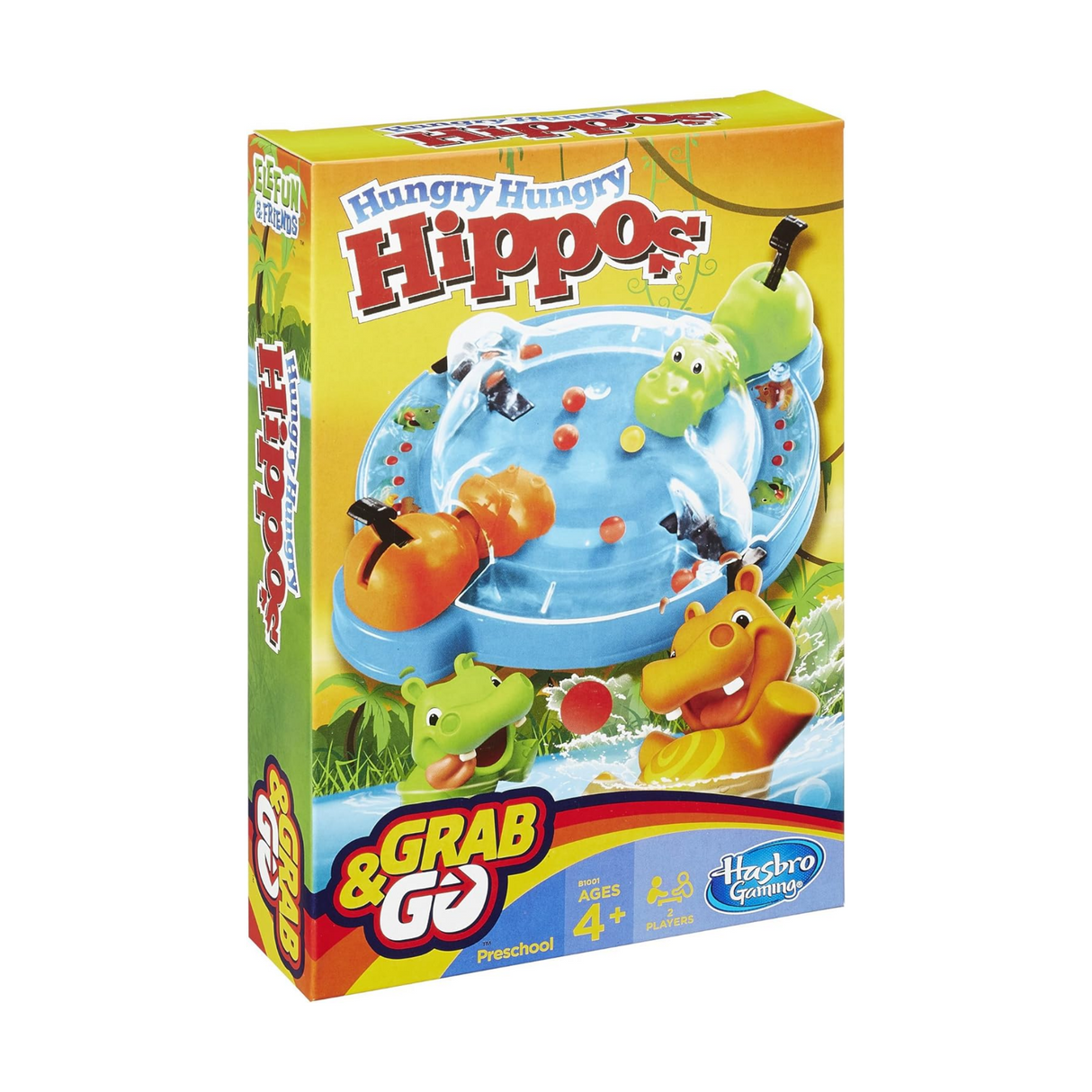Hasbro Gaming Hungry Hippos Grab & Go