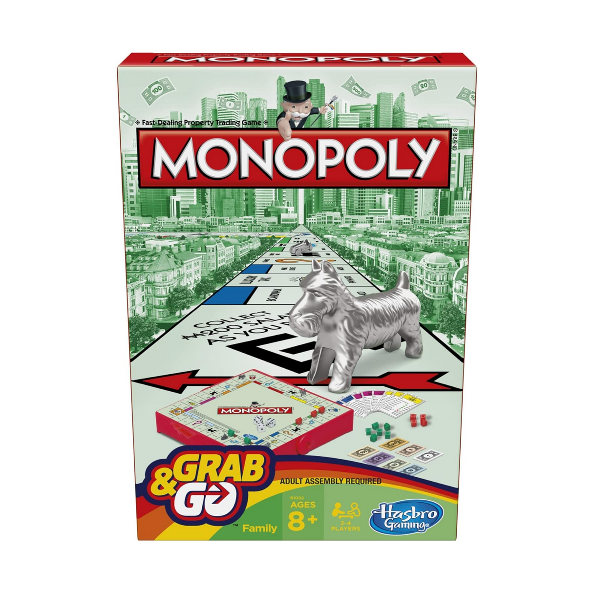 Hasbro Gaming Monopoly Grab And Go