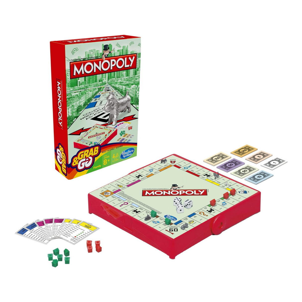 Hasbro Gaming Monopoly Grab And Go
