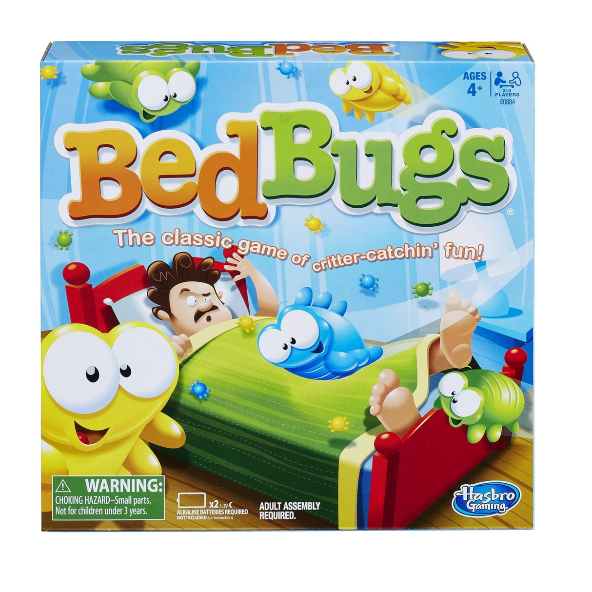 Hasbro Gaming Bed Bugs Board Game