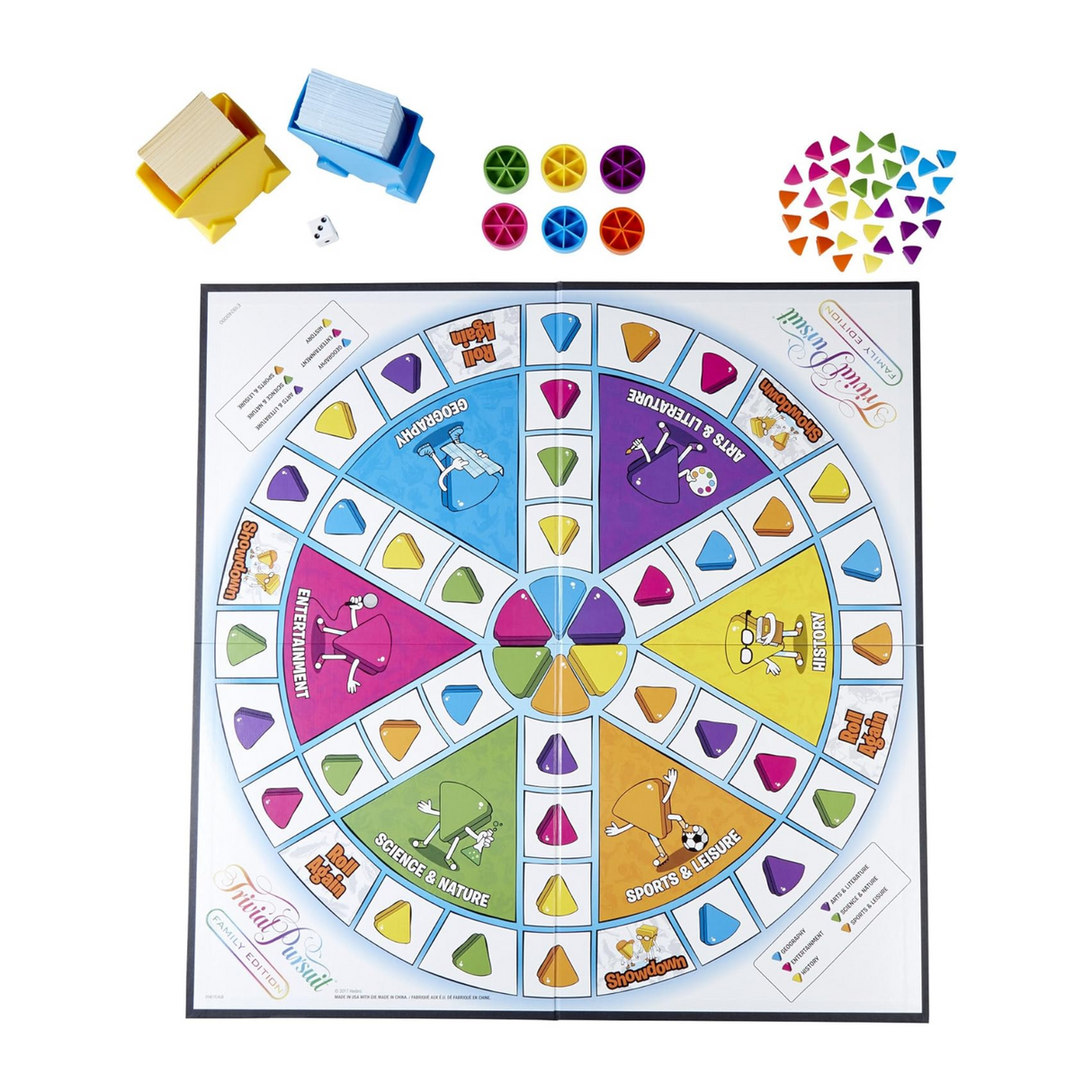 Hasbro Gaming Trivial Pursuit Family Edition Board Game