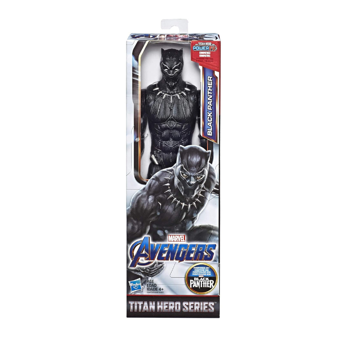 Marvel Avengers Titan Hero Series Black Panther 12-inch Action Figure
