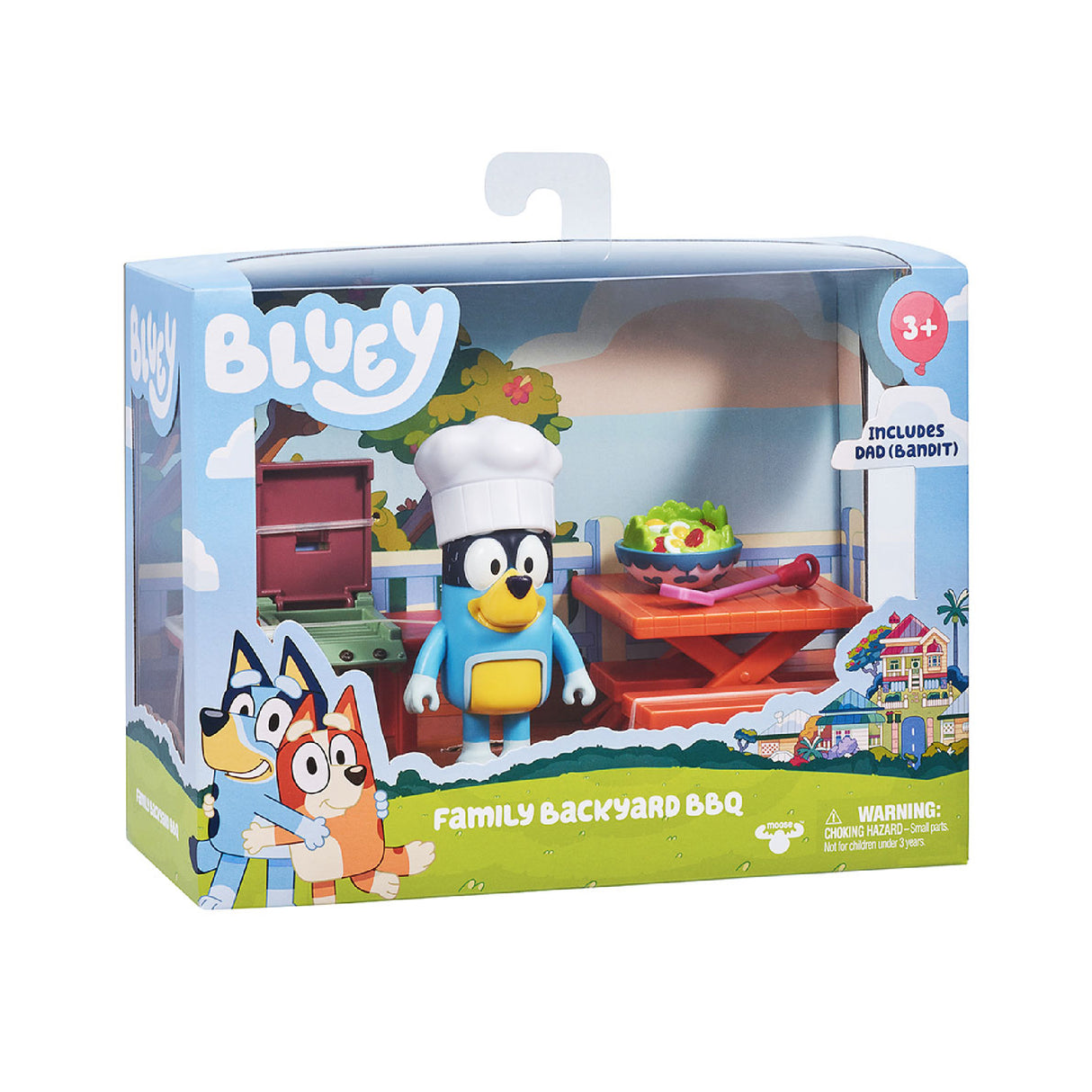 Bluey Family Backyard BBQ Playset