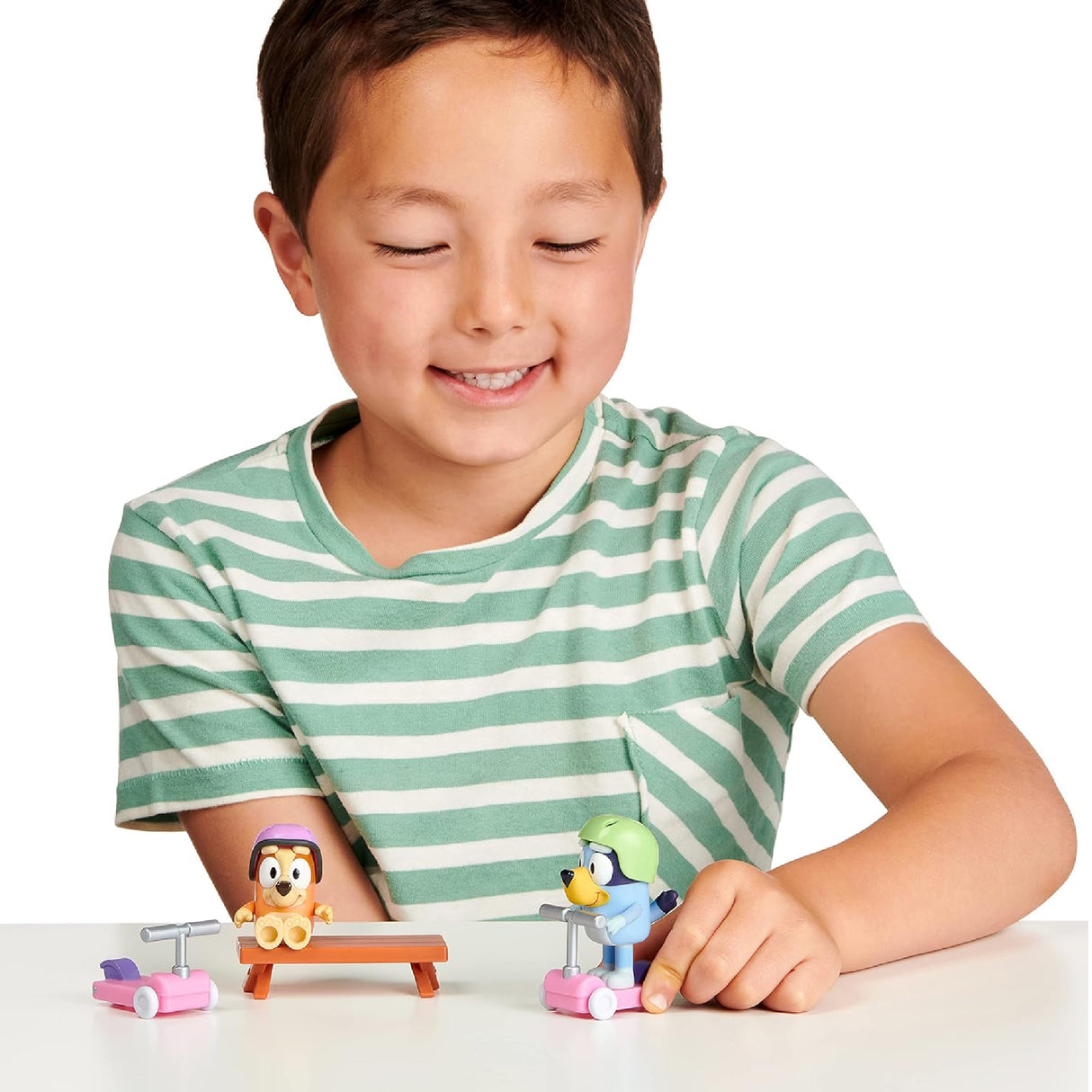 Bluey - Bluey And Bingo's Scooter Fun - 2 Pack 2.5-3"