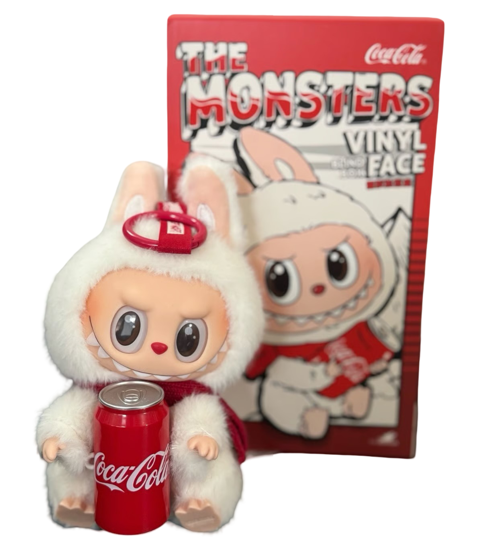 Labubu Coco Cola Vinyl Plush (Assorted 2)