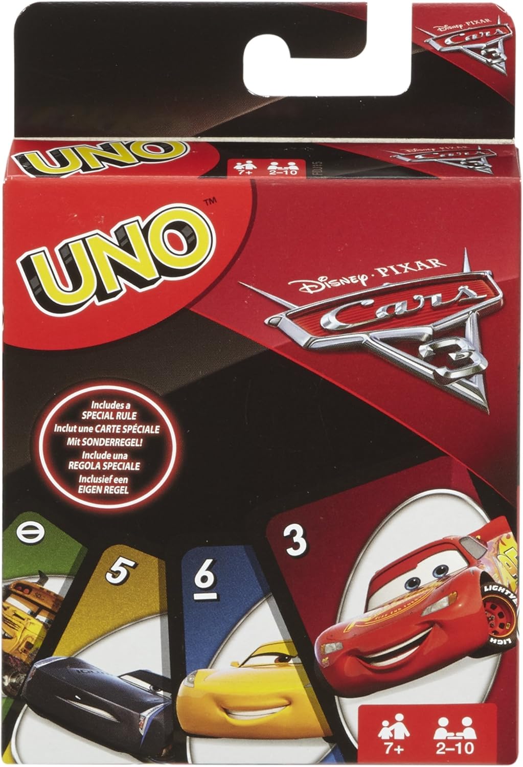Disney Cars UNO Card Game