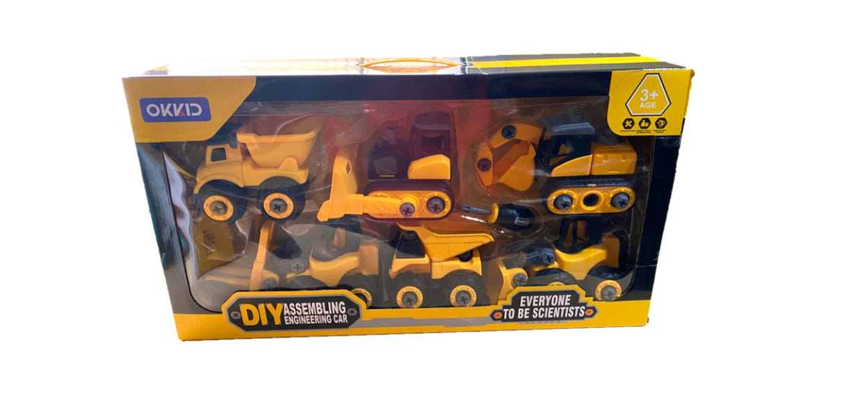 Links to DIY ASSEMBLING ENGINEERING VEHICLE SET by