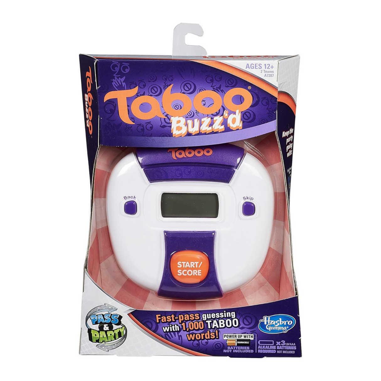 Hasbro Gaming Taboo Buzzd Game