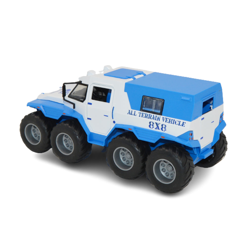 Atv 8x8 Model 1:24 Scale (3 Assorted Colors, Sold As Single)