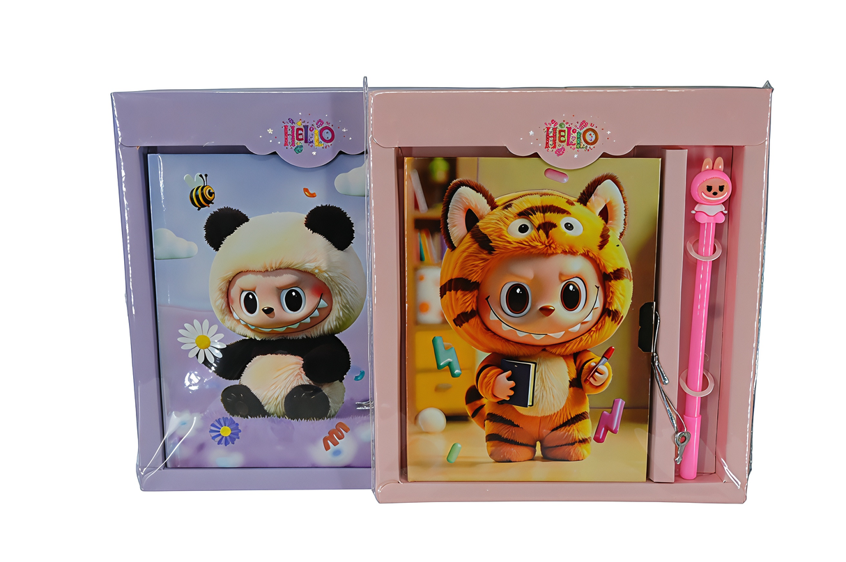 Labubu Notebook with Pen (Assorted Designs, Sold as Single)