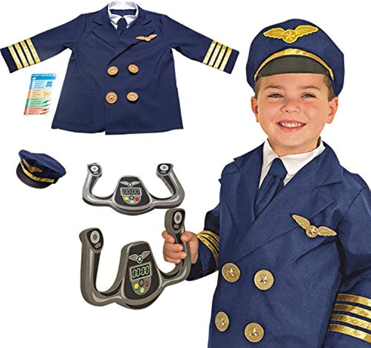 Pilot Costume Boy (Small)