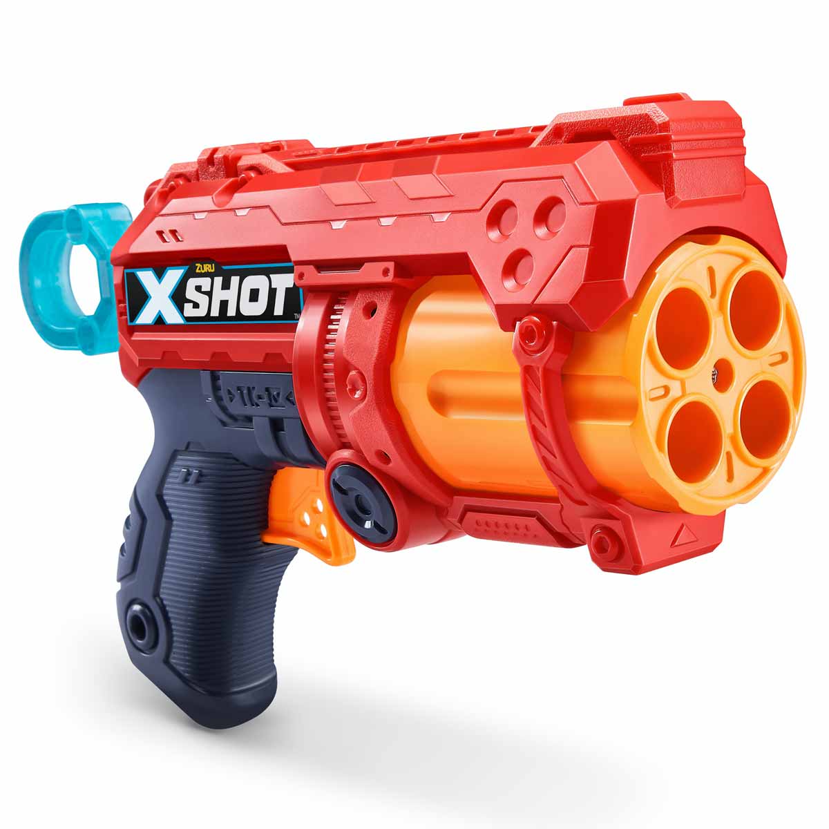 X Shot Excel Double Fury 4 Blaster Combo Pack Powerful Dart Blasters