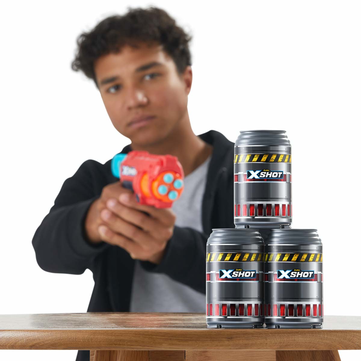 X Shot Excel Double Fury 4 Blaster Combo Pack Powerful Dart Blasters