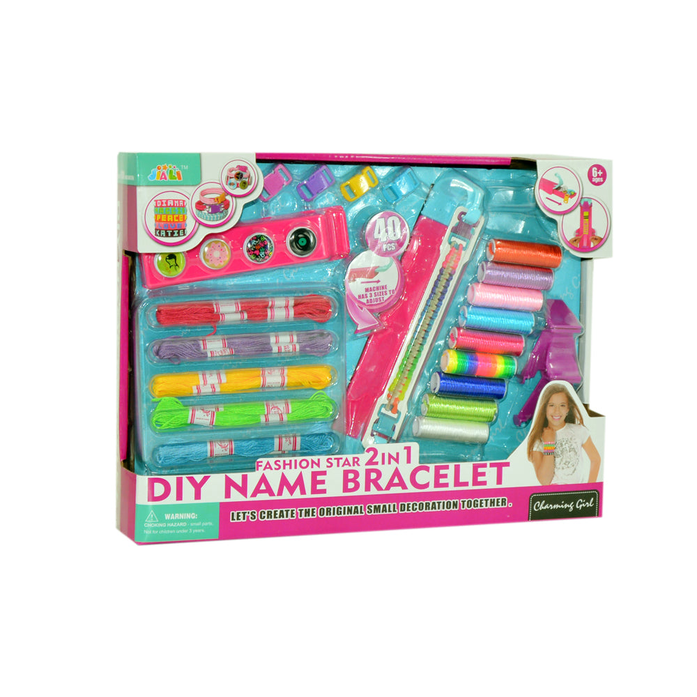 Links to  2 IN 1 DIY NAME BRACELET by