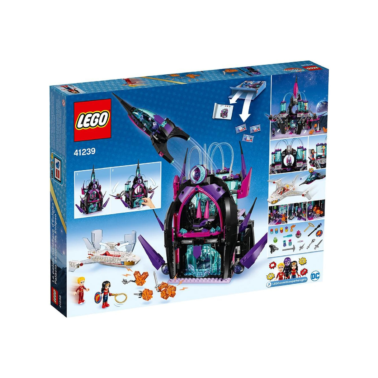 LEGO DC Super Hero Girls Eclipso Dark Palace Building Kit (1078 Piece) #41239