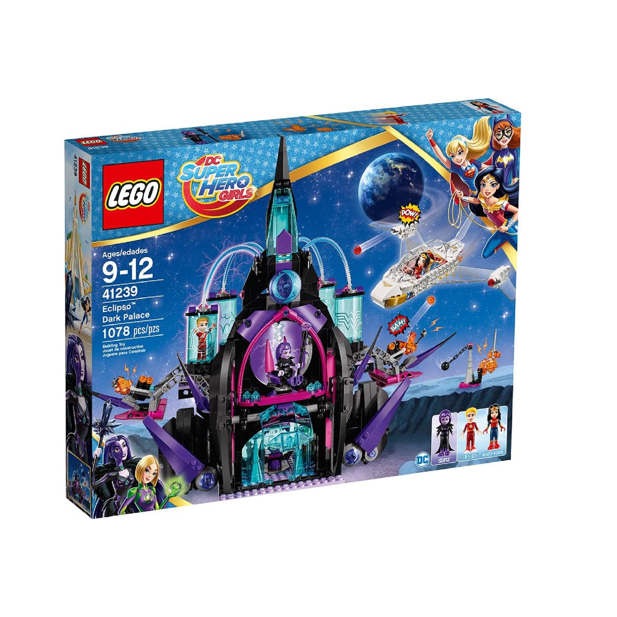 LEGO DC Super Hero Girls Eclipso Dark Palace Building Kit (1078 Piece) #41239