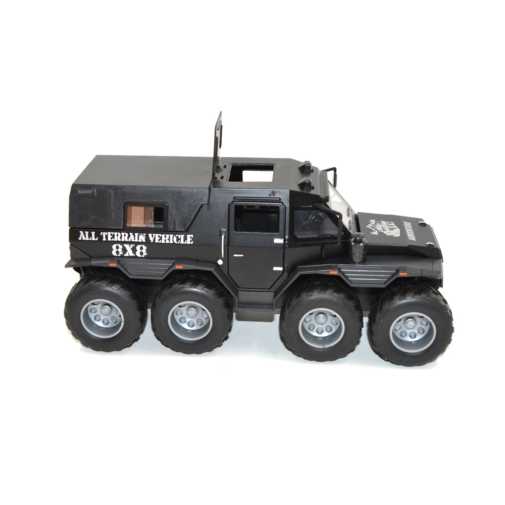 Atv 8x8 Model 1:24 Scale (3 Assorted Colors, Sold As Single)
