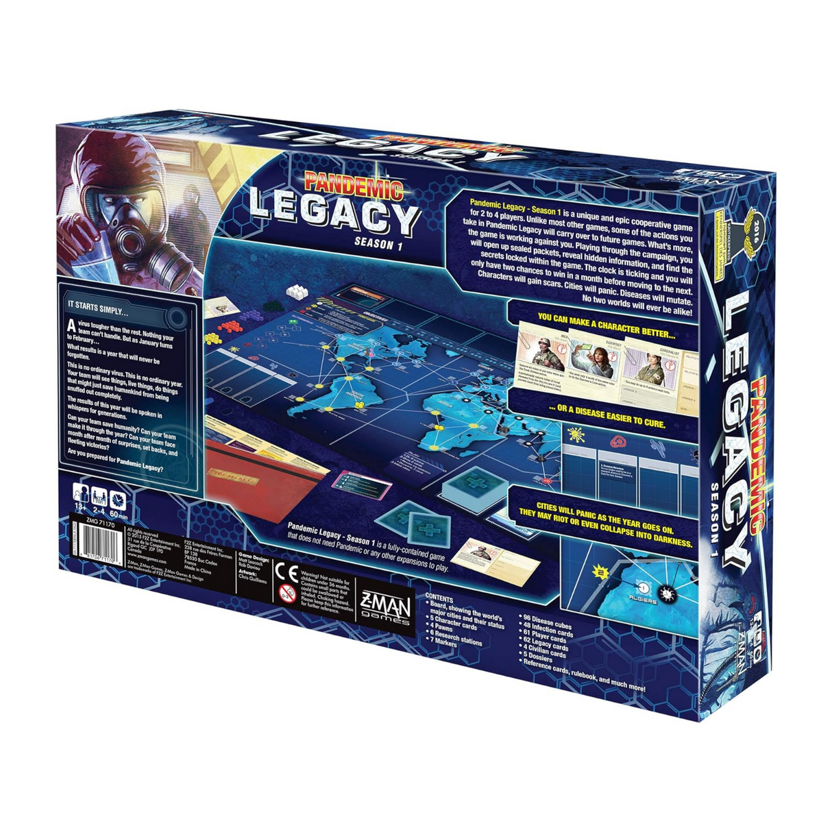Pandemic Legacy Blue Season 1