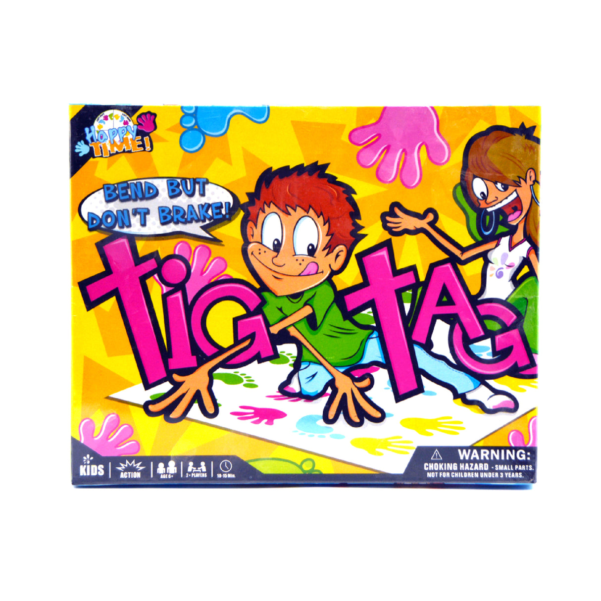 Tig tag play set With mat and spinner