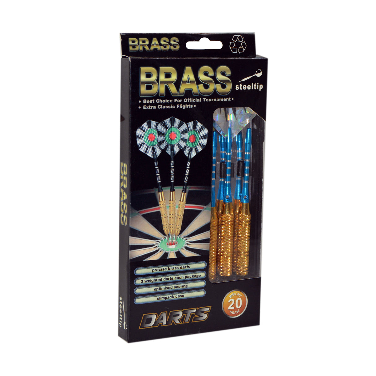 Dart Set Brass Steel tip 20 Gram
