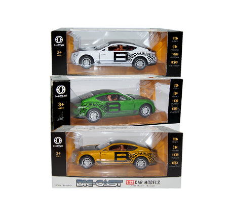 Links to DIE CAST BENTLEY CONTINENTAL GT CAR 1:22 ASST 3 by