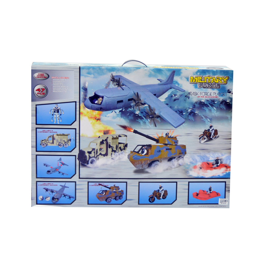 Military Force Play Set 47 Pcs