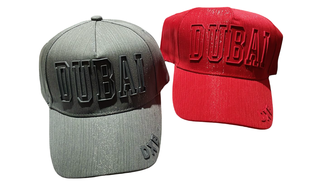 Cap with Scenery DXB (Assorted Designs, Sold as Single)