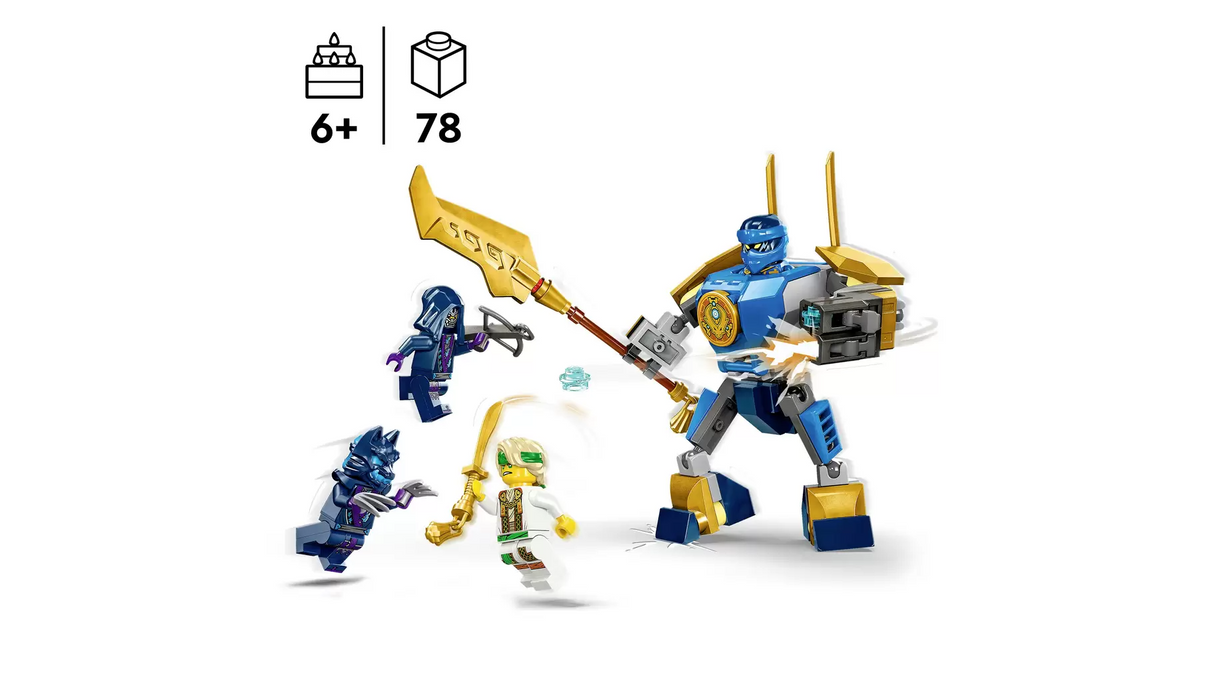 LEGO NINJAGO Jays Mech Battle Pack Ninja Toy 71805