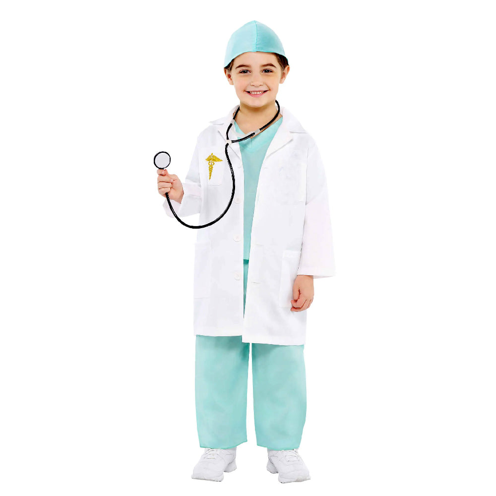 Links to DOCTOR COSTUME BOY SIZE XL 130 CM  by